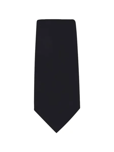 Cravată Kiton de lână negru