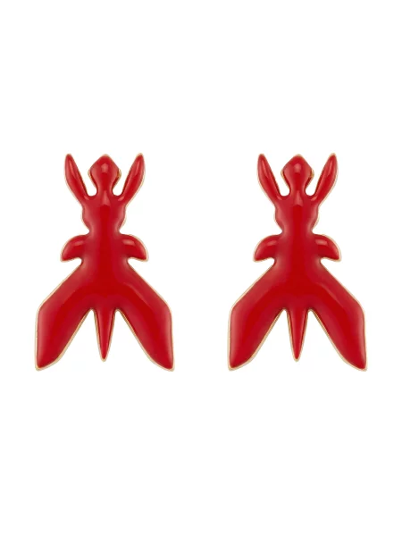 Uhani Patrizia Pepe rdeča