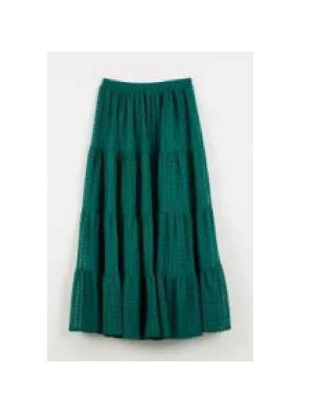 Spódnica maxi Twinset zielona
