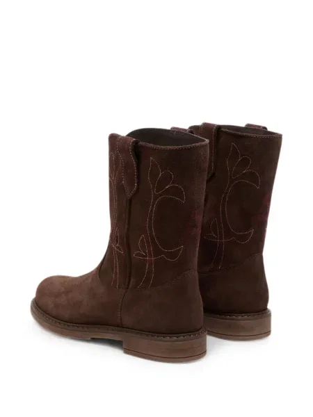 Botki dziecięce Golden Goose brązowe