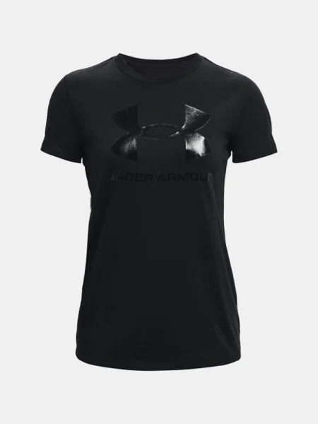 Olcsóbban. Under Armour Live Sportstyle Graphic fekete/fekete női póló. Méret: L fekete