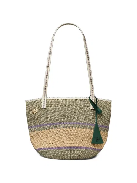Shopper táska Tory Burch zöld