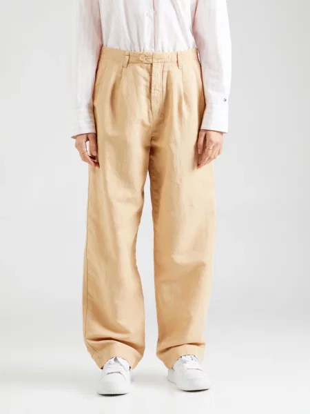 TOMMY HILFIGER Pantaloni cutați nisipiu