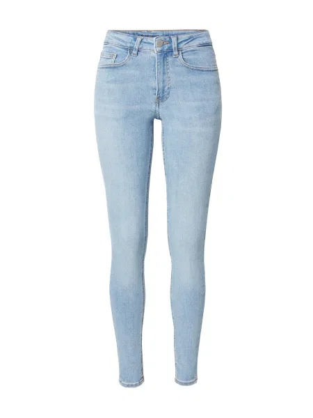 VILA Jeans VISARAH deschis albastru