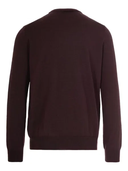 Hanorac crewneck Lacoste maro