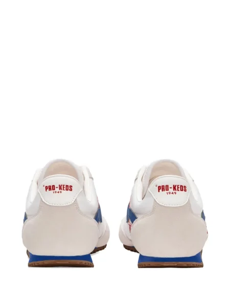 Sneakerși Pro-keds din piele alb