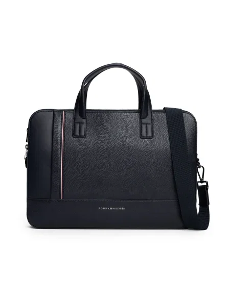 Tommy Hilfiger Torba za prenosnik Th Central Slim Computer Bag Mornarsko modra