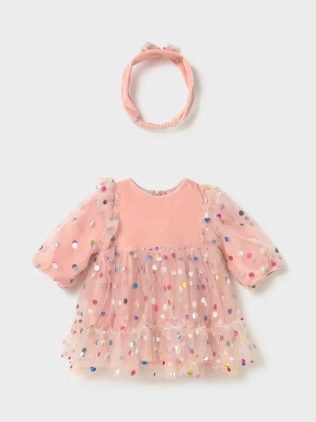 Mayoral Newborn розкльошена сукня