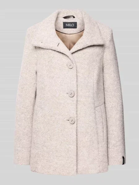 Kurtka z listwą guzikową model ‘NIA’ Milo Coats beżowa