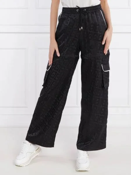 Liu Jo Sport Pantaloni de trening | Relaxed fit negru