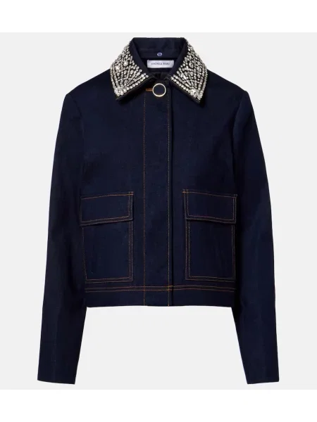 Geacă de blugi Veronica Beard albastru