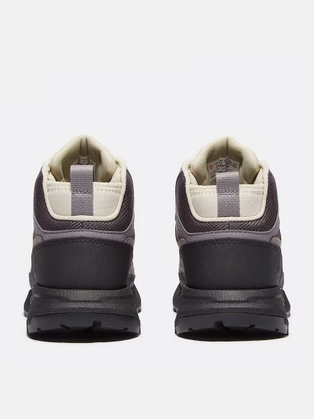 Ботинки Timberland из нубука серые