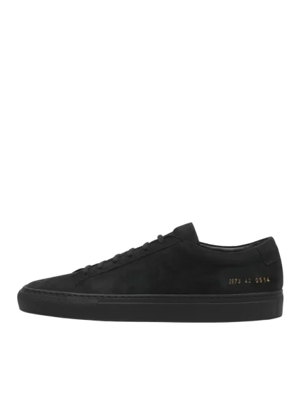 Sneakersy Common Projects zamszowe czarne