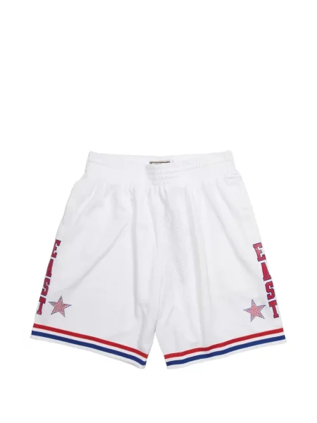 Шорти Mitchell & Ness на райета бяло