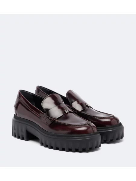 Pantofi loafer Hogan din piele