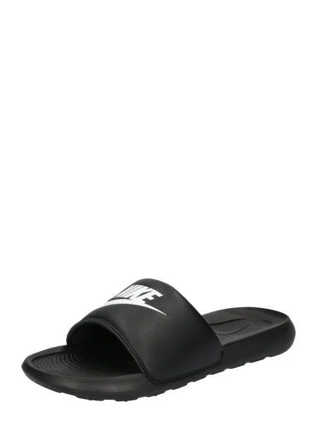Nike Sportswear Saboți Victori negru alb