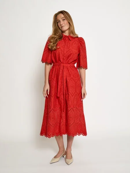 Peppercorn Rochie Noa orange roșu