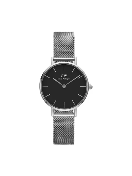 Daniel Wellington zegarek Petite 28 Sterling srebrny szary