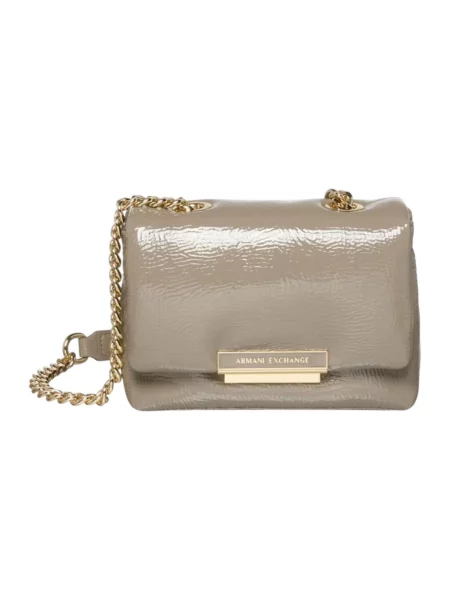 Torebka Armani Exchange beżowa