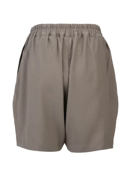 Pantaloni scurți Rick Owens cu cordon gri