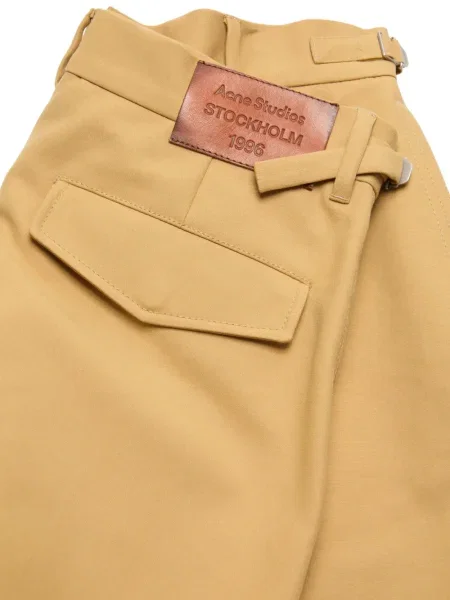 Pantaloni scurți Acne Studios galben