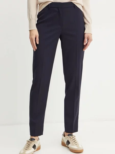 Вълнен панталон BOSS Tilunah