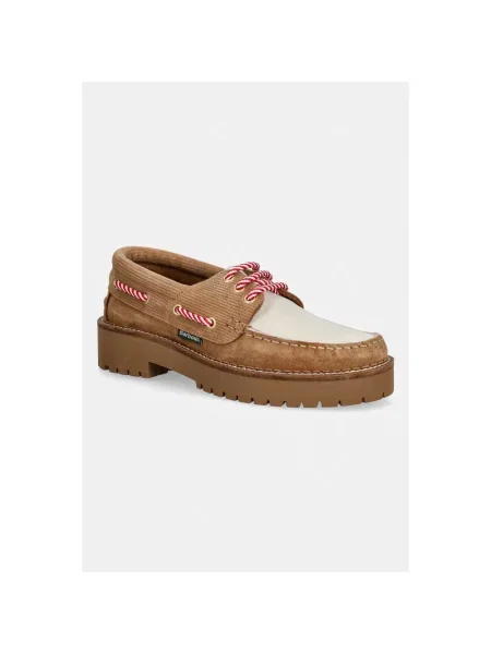 Barbour mokasyny brązowe