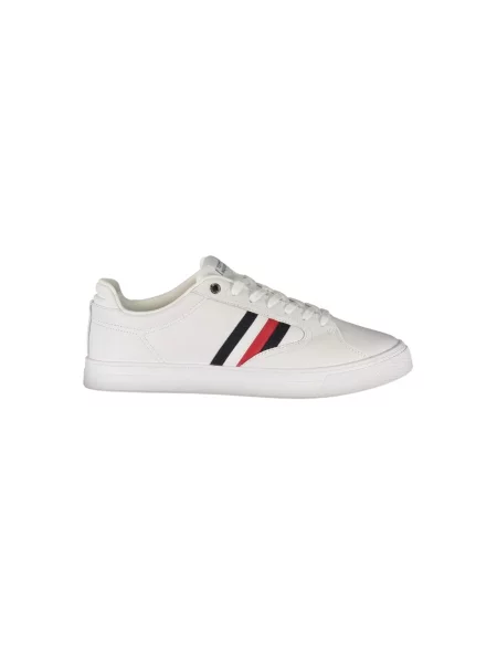 Sneakersy Tommy Hilfiger skórzane białe