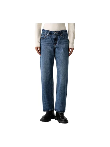 Jeansy straight leg Levi's niebieskie