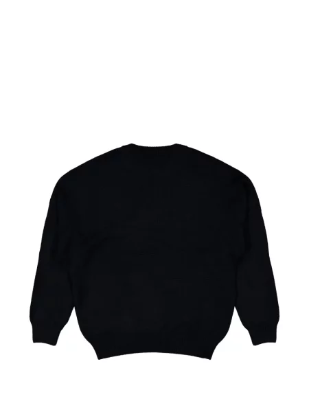 Hanorac crewneck 032c cu decolteu rotund negru