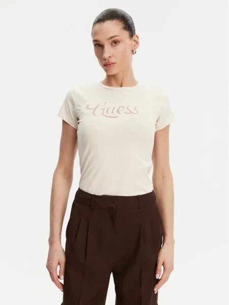 Guess T-Shirt Écru