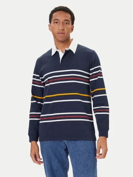 Levi's® Тениска с яка и Union Rugby тъмносин