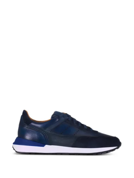 Sneakerși Magnanni cu șireturi din dantelă albastru