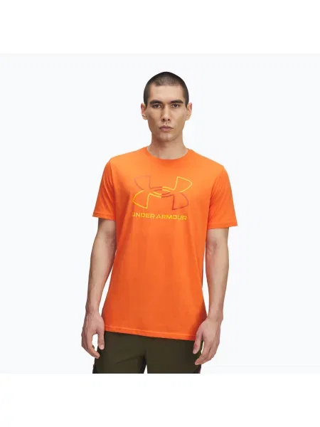 Tricou de antrenament pentru bărbați Under Armour GL Foundation Update Orange Base/Surplus Orange/Squad Orange portocaliu
