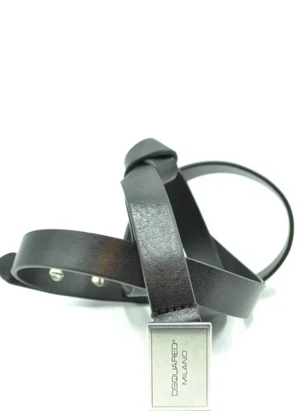 Curea Dsquared2 din piele negru