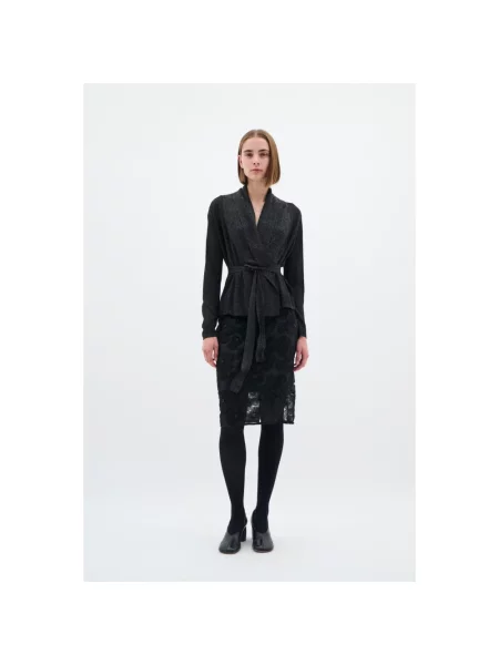 Krótki kardigan Inwear czarny