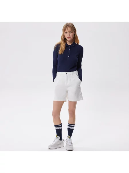 Lacoste поло синє