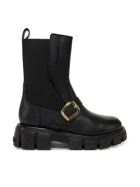 Bokacsizma LOVE MOSCHINO fekete