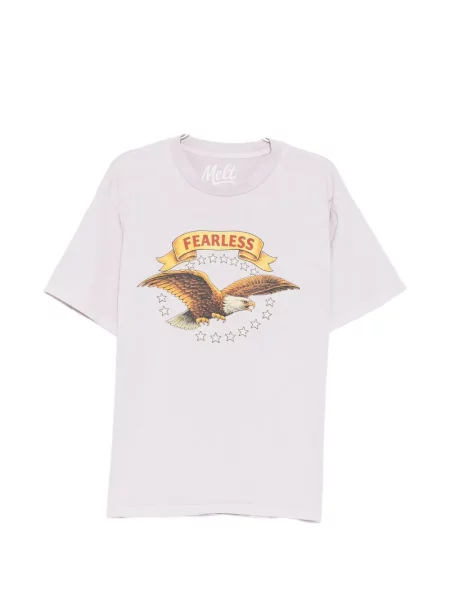Tricou Melt cu imagine violet