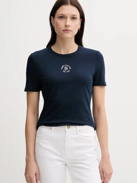 Tommy Hilfiger t-shirt granatowy