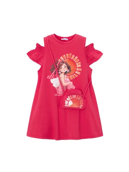 Letní šaty Mayoral červené