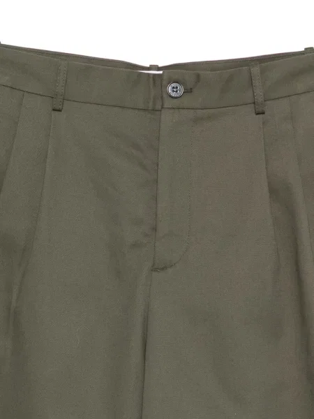 Pantaloni Maison Kitsune verde