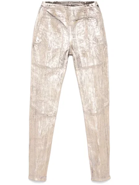 Pantaloni Rick Owens auriu