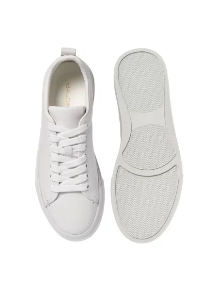 Sneakersy Baldinini skórzane białe