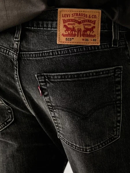 Levi's дънки slim taper мъжки SLIM FIT STRAIGHT сиво