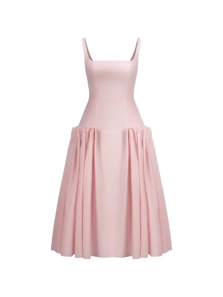 Rochie midi The Arkow roz
