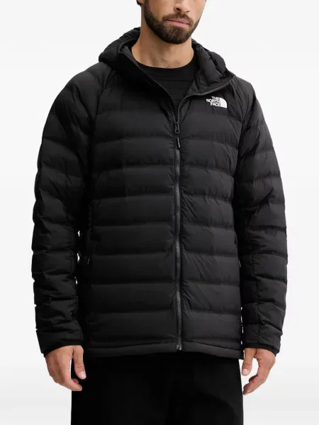 Geacă The North Face cu glugă negru