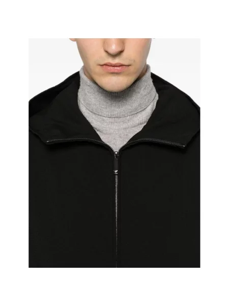 Kurtka Emporio Armani z kapturem czarna