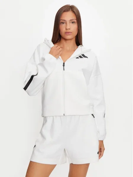 Adidas Bluză Z.N.E. alb