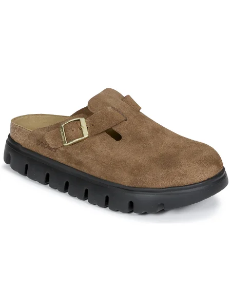 Pantofi Papillio din piele de căprioară chunky maro